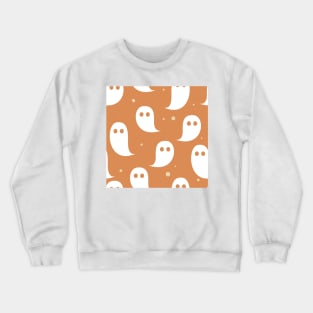 Spooky Halloween Pattern Crewneck Sweatshirt